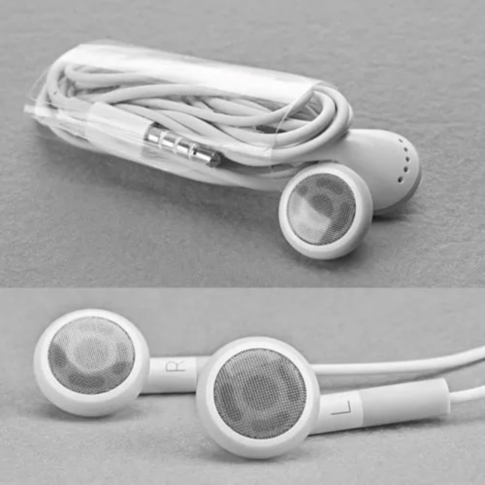 Apple Genuine OEM Wired Stereo Mic Remote 3.5mm iPod iPhone 3 4 5 6 Earp… - Picture 2 of 2